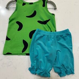 Pebbles costume Tank Top and Shorts Set